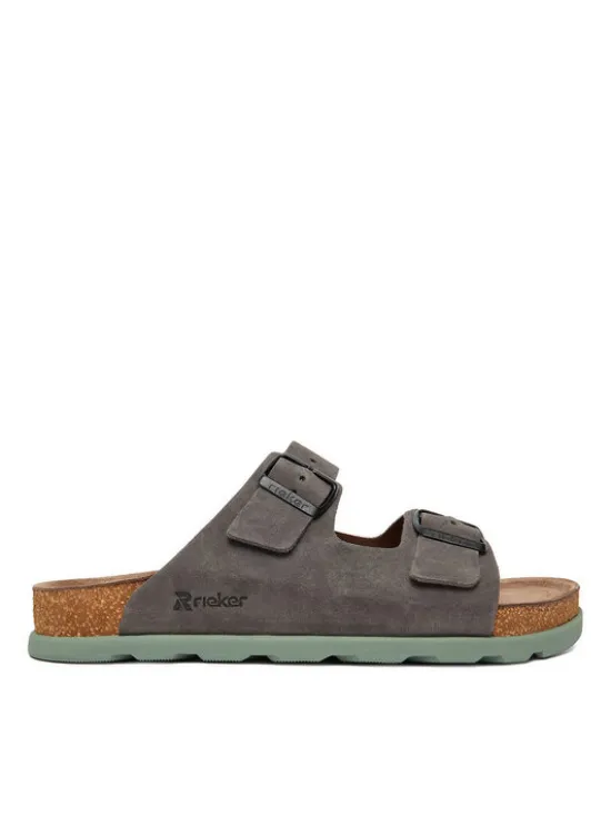 Rieker Klapki CEO-21190-45 Szary