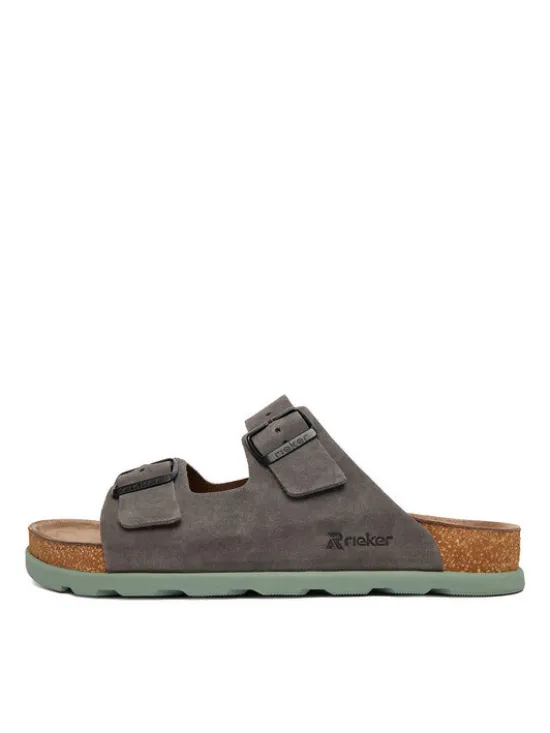 Rieker Klapki CEO-21190-45 Szary