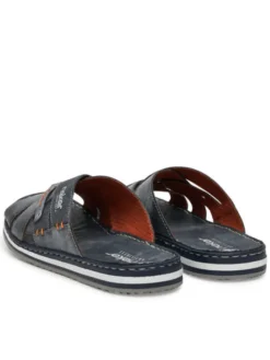 Rieker Klapki 21599-14 Granatowy