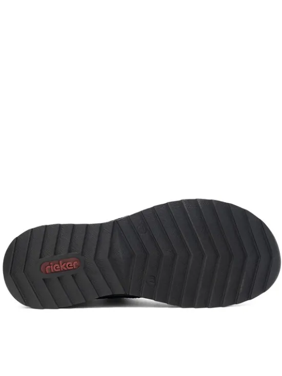 Rieker Półbuty 51592-00 Czarny