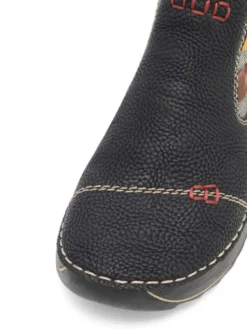 Rieker Półbuty 51592-00 Czarny