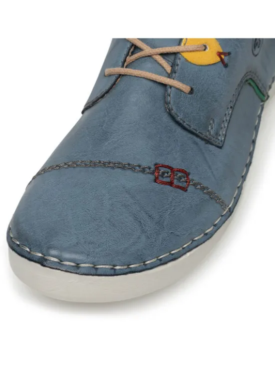 Rieker Półbuty 52528-14 Niebieski