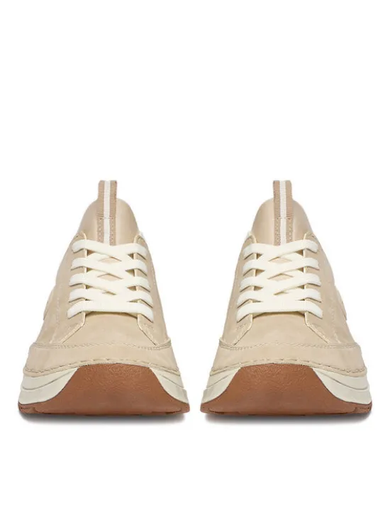 Rieker Sneakersy 44562-62 Beżowy