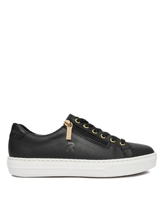 Rieker Sneakersy L59L1-01 Czarny