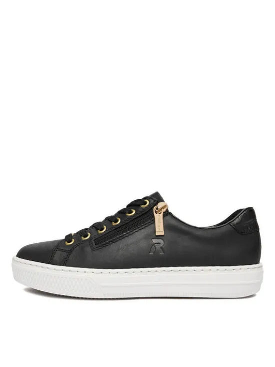 Rieker Sneakersy L59L1-01 Czarny