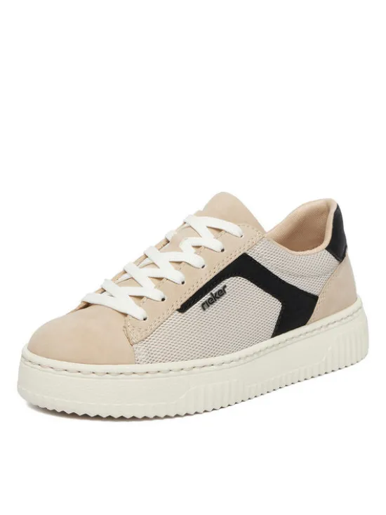 Rieker Sneakersy N9900-60 Beżowy