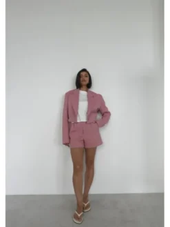 ROSE AVENUE Marynarka RAMI Różowy Basic Fit