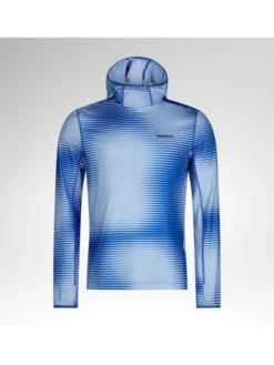 Rossignol Bluza techniczna Westweg Sun Hoodie Niebieski Regular Fit