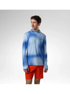 Rossignol Bluza techniczna Westweg Sun Hoodie Niebieski Regular Fit
