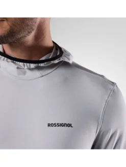 Rossignol Bluza techniczna Westweg Sun Hoodie Szary jasny Regular Fit
