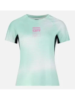 Rossignol Tank top W Sapa Ultra Tee Zielony jasny Regular Fit