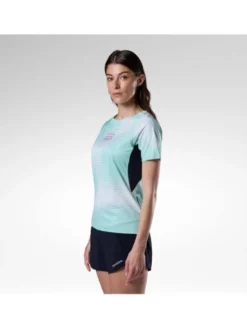 Rossignol Tank top W Sapa Ultra Tee Zielony jasny Regular Fit