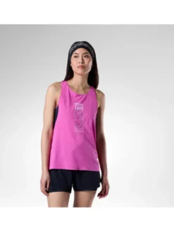 Rossignol Tank top W Sapa Ultra Tank Fioletowy jasny Regular Fit