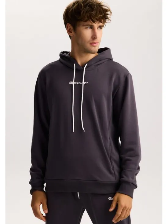 ROUGH RADICAL Bluza COTTON ACTIVE HOODIE MEN Szary Regular Fit