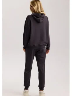 ROUGH RADICAL Bluza COTTON ACTIVE HOODIE WOMEN Szary Regular Fit