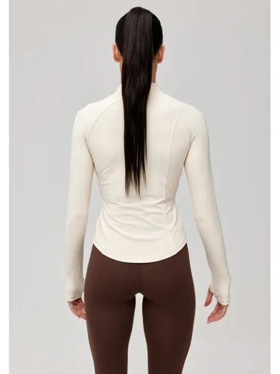 ROUGH RADICAL Bluza ERIS Beżowy Slim Fit