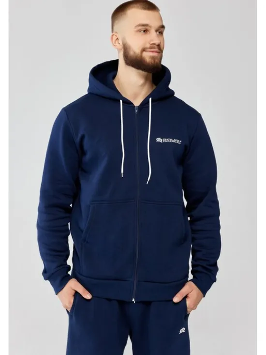ROUGH RADICAL Bluza TRACK HOODIE ZIP Granatowy Oversize