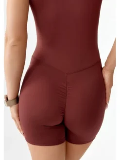 ROUGH RADICAL Kombinezon ALURA Bordowy Slim Fit