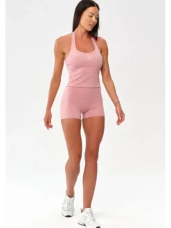ROUGH RADICAL Koszulka techniczna ZOYA Różowy Slim Fit