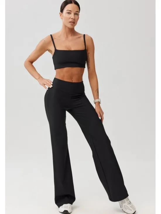 ROUGH RADICAL Legginsy AVEN LONG Czarny Slim Fit