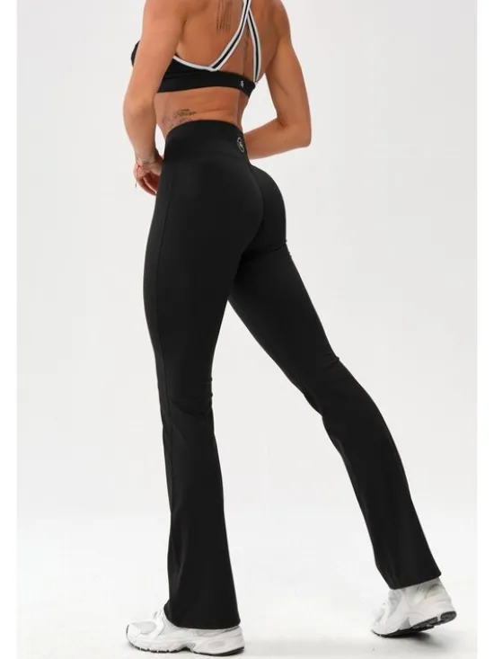 ROUGH RADICAL Legginsy MOCHA ACTIVE Czarny Slim Fit