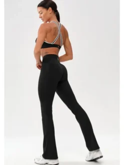 ROUGH RADICAL Legginsy MOCHA ACTIVE Czarny Slim Fit