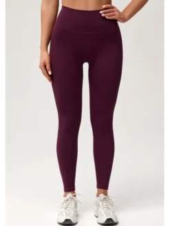 ROUGH RADICAL Legginsy SOHO LONG Fioletowy Slim Fit