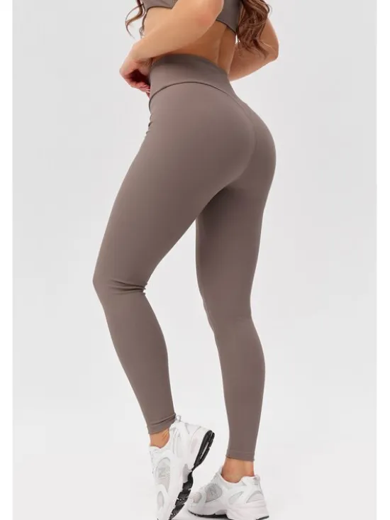ROUGH RADICAL Legginsy WELLNESS LONG Szary Slim Fit