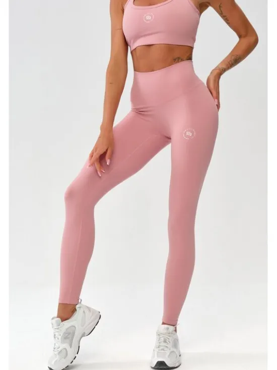 ROUGH RADICAL Legginsy ZOYA CLASSIC Różowy Slim Fit