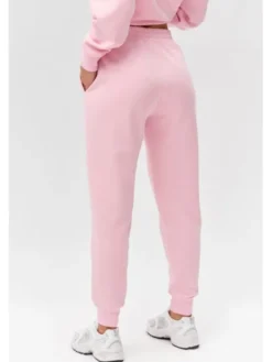 ROUGH RADICAL Spodnie dresowe COTTON ACTIVE JOGGERS WOMEN Różowy Regular Fit