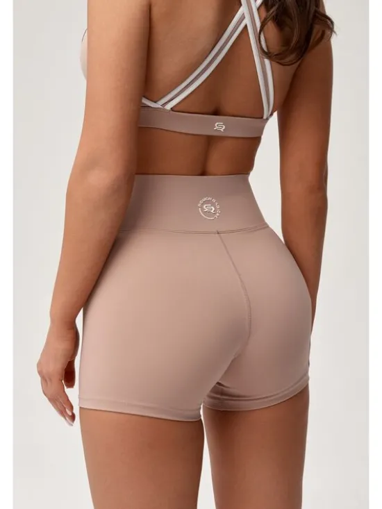 ROUGH RADICAL Szorty sportowe MOCHA ACTIVE SHORTS Różowy ciemny Slim Fit