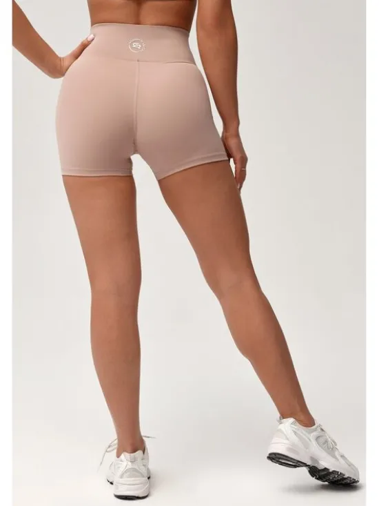 ROUGH RADICAL Szorty sportowe MOCHA ACTIVE SHORTS Różowy ciemny Slim Fit