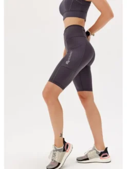 ROUGH RADICAL Szorty sportowe FUSION SHORTS Szary Slim Fit
