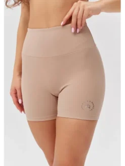 ROUGH RADICAL Szorty sportowe WELLNESS SHORTS Beżowy Slim Fit