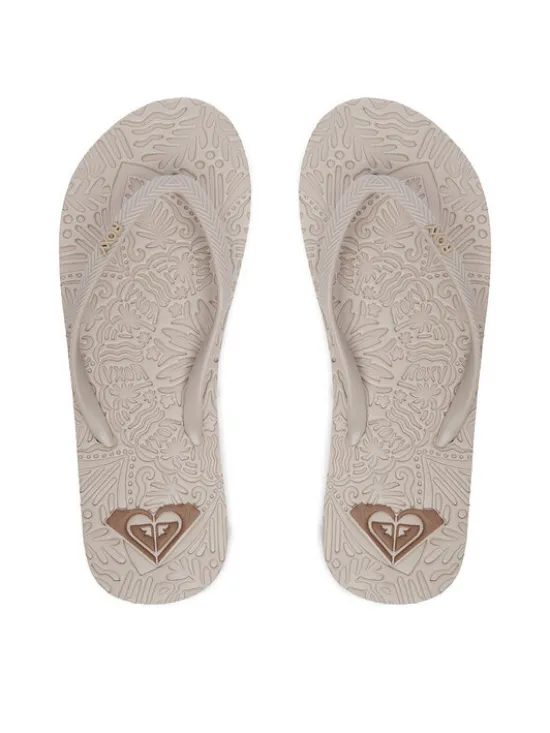 Roxy Japonki CEOWB-SS25-3C021 Beżowy