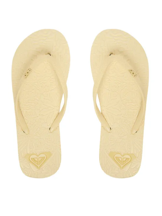 Roxy Japonki CEOWB-SS25-3C021 Żółty jasny