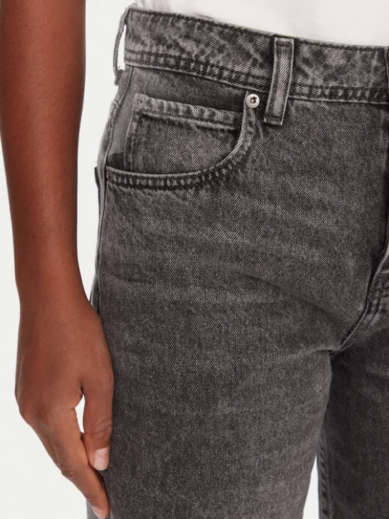 Roxy Jeansy Milla ERJDP03312 Szary Wide Leg