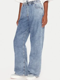 Roxy Jeansy Stunning ERJDP03313 Niebieski Relaxed Fit