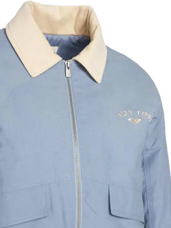 Roxy Kurtka przejściowa ERJJK03672 Niebieski Regular Fit