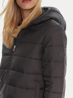 Roxy Kurtka przejściowa Wind ERJJK03691 Szary Regular Fit