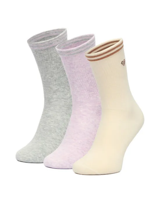 Roxy Skarpety długie CEO_BR_ROXY_2032_W_AW25 (3 PACK) Kolorowy