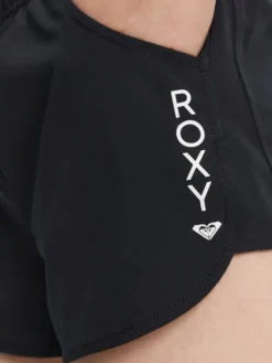 Roxy Szorty sportowe ERJBS03298 Czarny Regular Fit