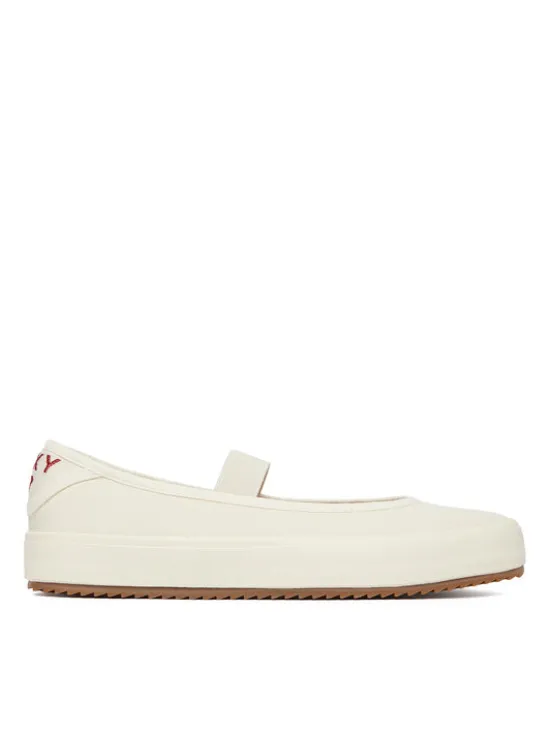 Roxy Tenisówki CWBEOB-HRY25626-1 Écru
