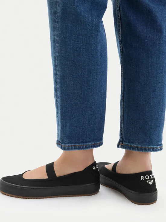 Roxy Tenisówki CWBEOB-HRY25626-1 Czarny