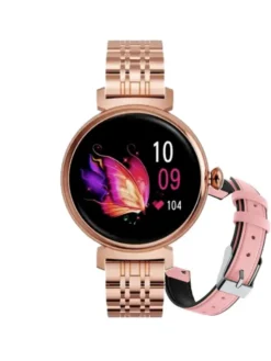 Rubicon Smartwatch SMARUB280 Różowe złoto