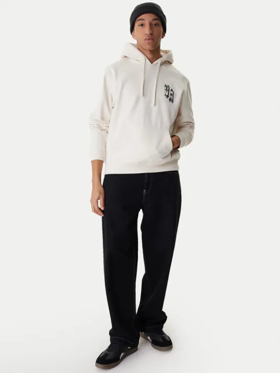RVCA Bluza All Seeing Hoodie EVYSF00133 Beżowy Regular Fit
