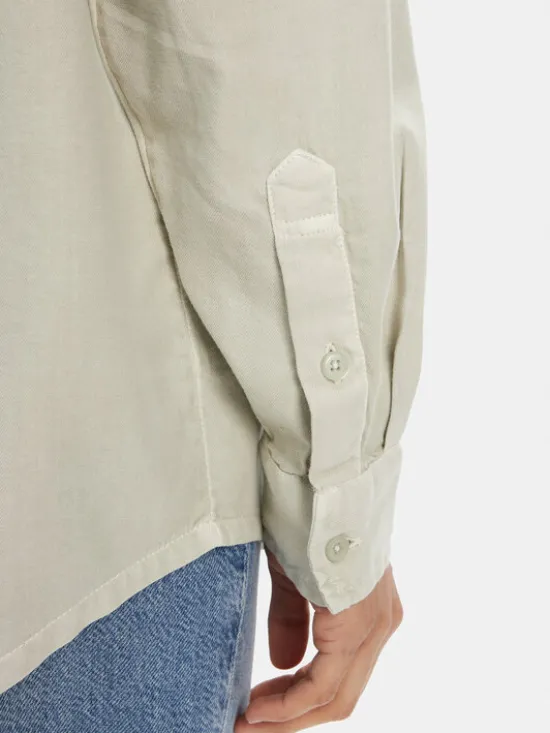 RVCA Koszula Showdown 23B051501 Zielony Relaxed Fit