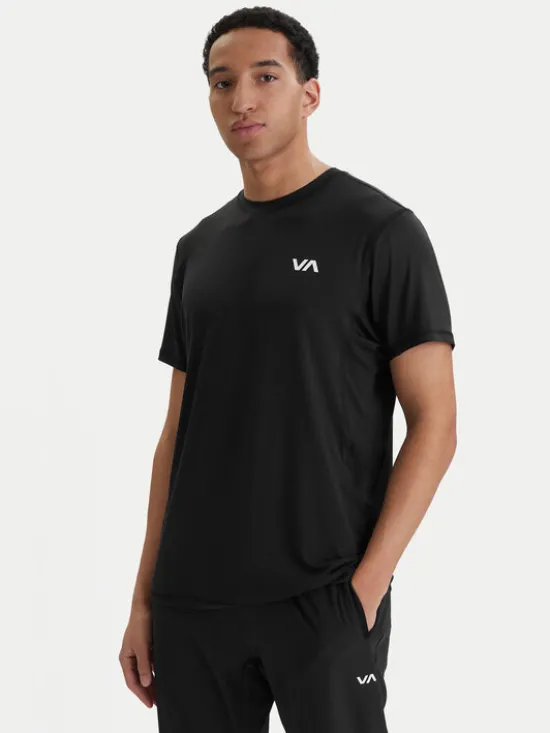 RVCA Koszulka techniczna Sport Vent 23MS013505 Czarny Performance Fit