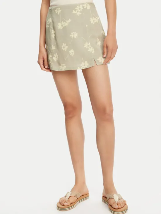RVCA Spódnica mini Reform 23B141501 Zielony Regular Fit