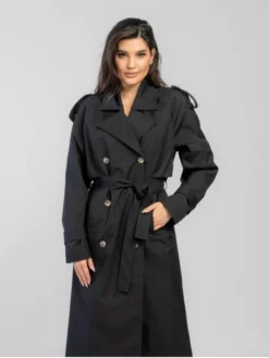 Salme Trencz Amanda 2.0 Czarny Regular Fit
